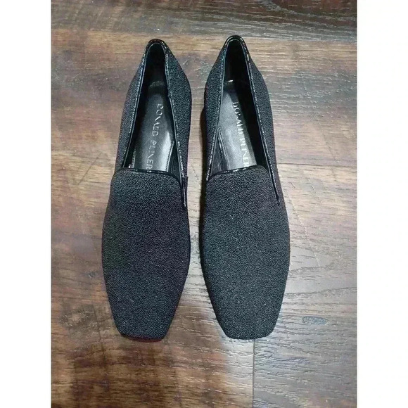 Donald Pliner Adeline Textile Flat Women's EUC Size 6.5M - Picture 1 of 10